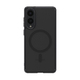 Чехол-накладка Devia Pino Series Magnetic Shockproof Case для смартфона Samsung Galaxy S25 Edge (Цвет: Black)