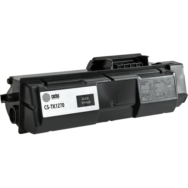 Картридж лазерный Cactus CS-TK1270 TK-1270, черный 