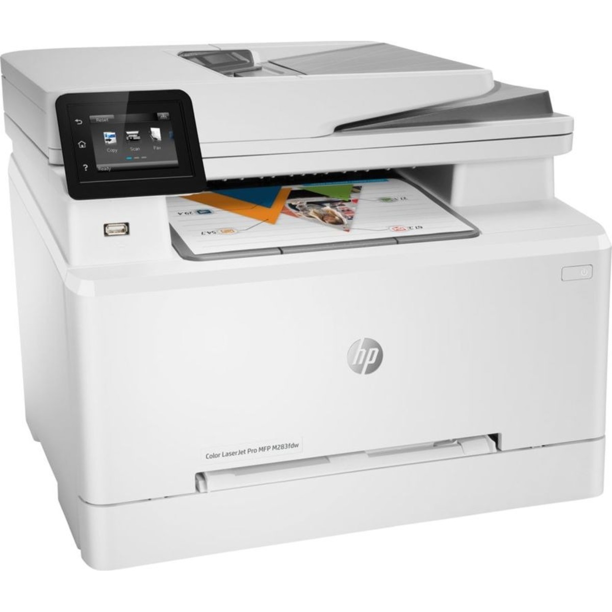 МФУ лазерный HP Color LaserJet Pro M283fdw (7KW75A), белый