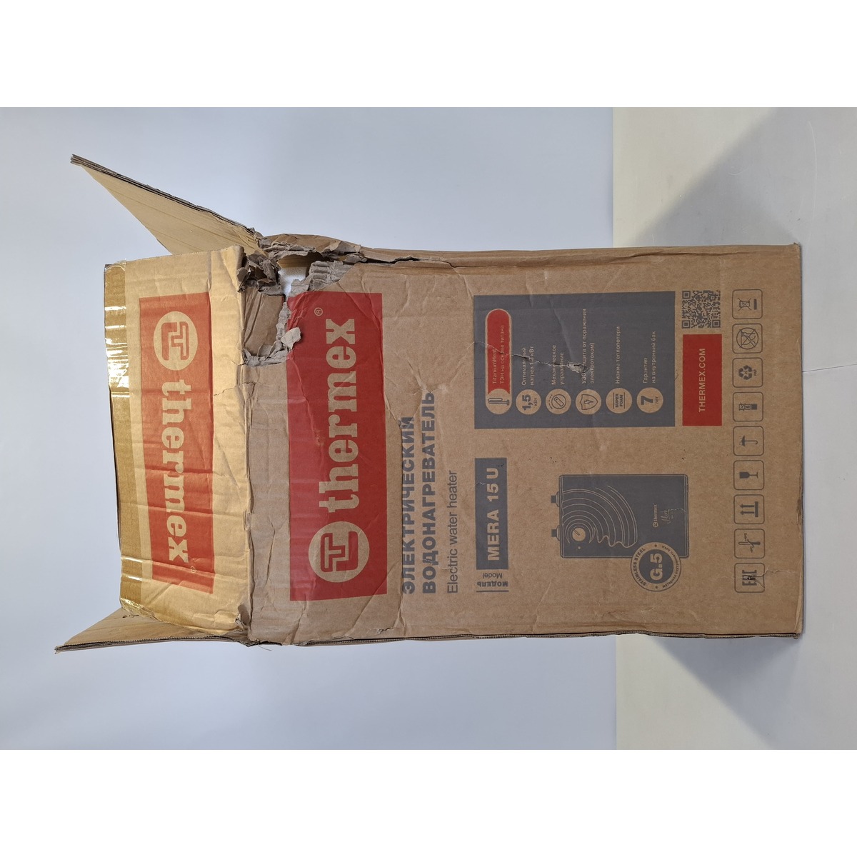 Водонагреватель Thermex Mera 15 U (Цвет: Gray)