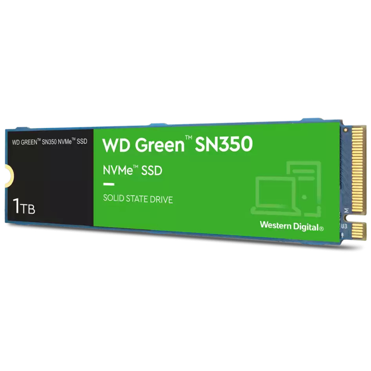 Накопитель SSD Western Digital PCI-E 3.0 x4 1Tb WDS100T3G0C
