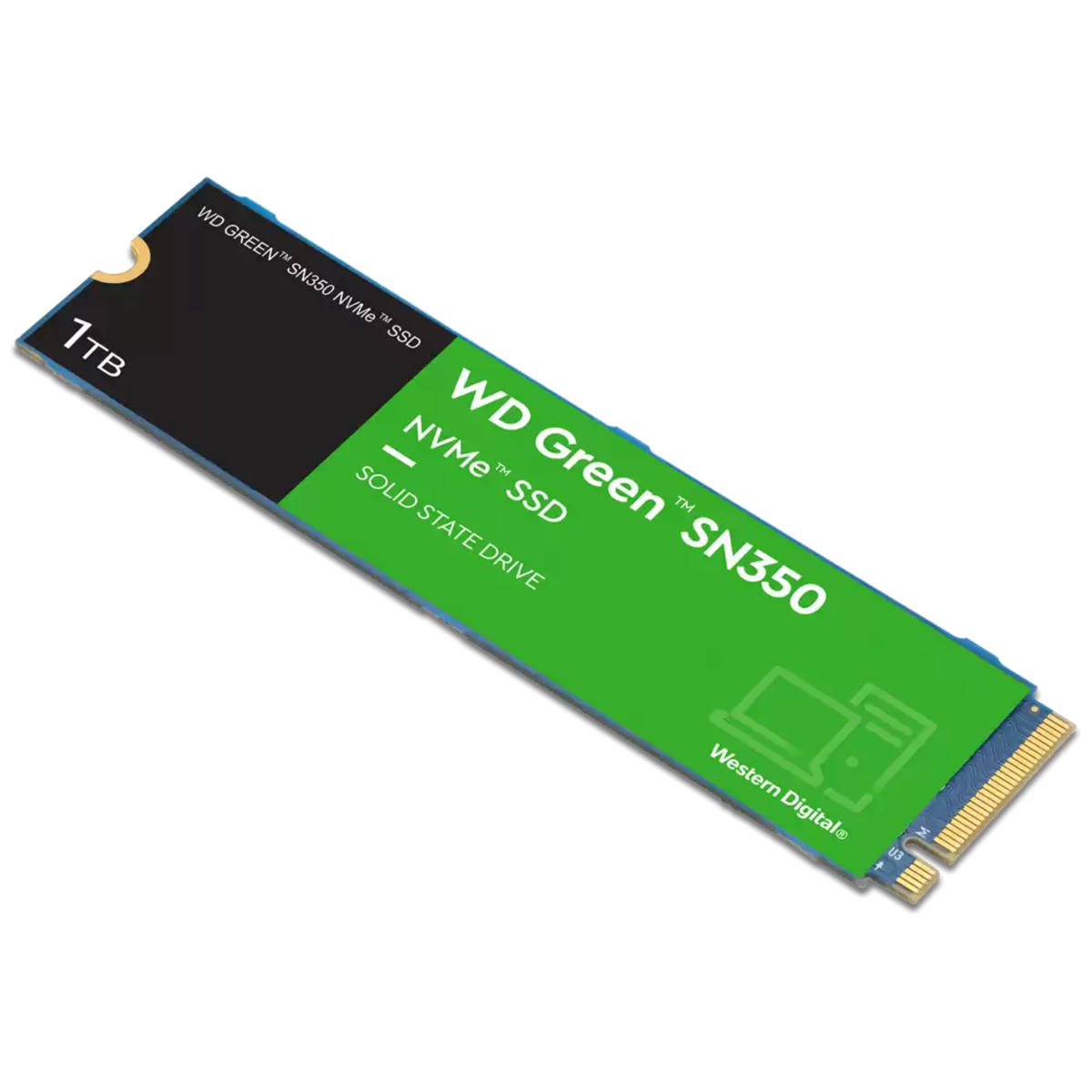 Накопитель SSD Western Digital PCI-E 3.0 x4 1Tb WDS100T3G0C