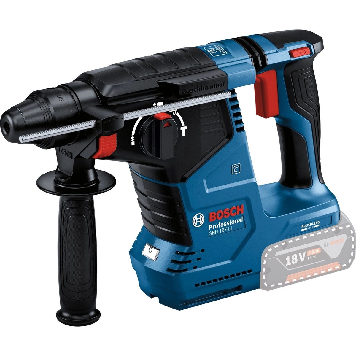 Перфоратор Bosch GBH 187-LI (Цвет: Blue)