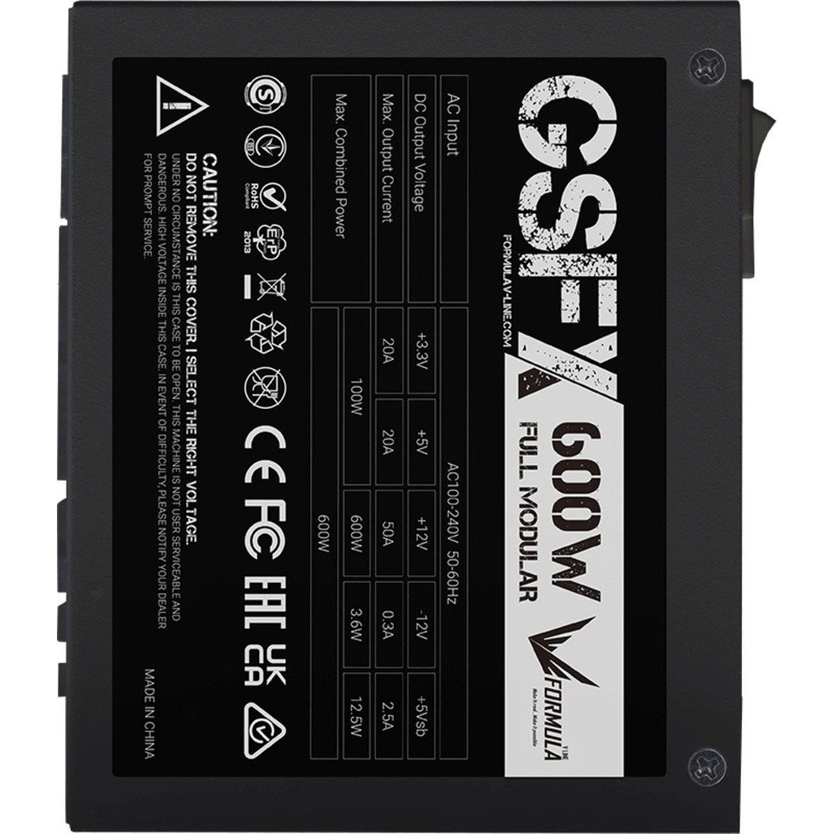 Блок питания Formula SFX 600W GSFX-600