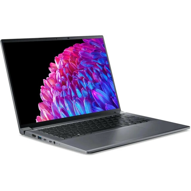 Ноутбук Acer Swift X SFX14-72G-76LG (Core Ultra 7 155H 1.4Ghz/16Gb LPDDR5x/SSD1Tb/NVIDIA GeForce RTX 4060 8Gb/14.5 /noOS/metall) (NX.KR8CD.001)