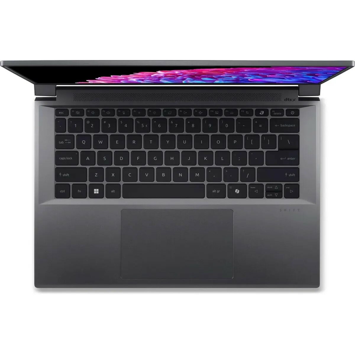 Ноутбук Acer Swift X SFX14-72G-76LG (Core Ultra 7 155H 1.4Ghz / 16Gb LPDDR5x / SSD1Tb / NVIDIA GeForce RTX 4060 8Gb / 14.5