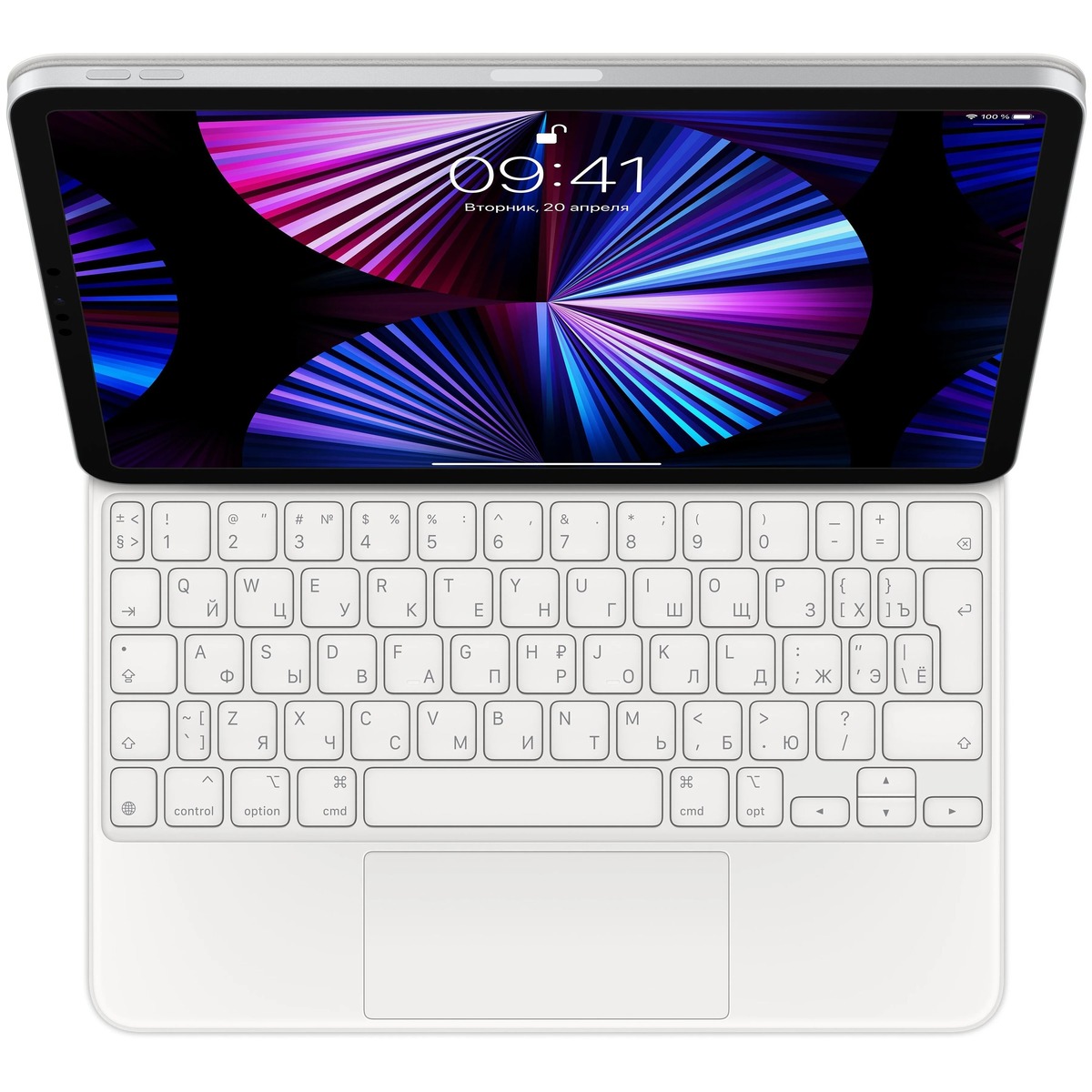 Apple Magic Keyboard для iPad Pro 11 и iPad Air, латиница (Цвет: White)