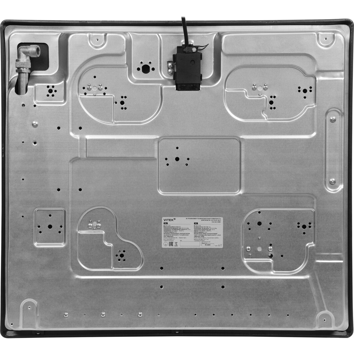 Варочная панель Vitek VGH 6410 MBK, черный