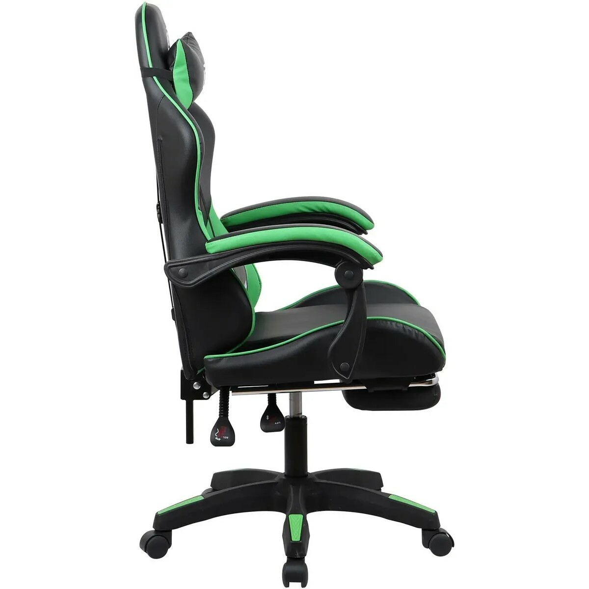 Кресло игровое Oklick Camper (Цвет: Black / Green)