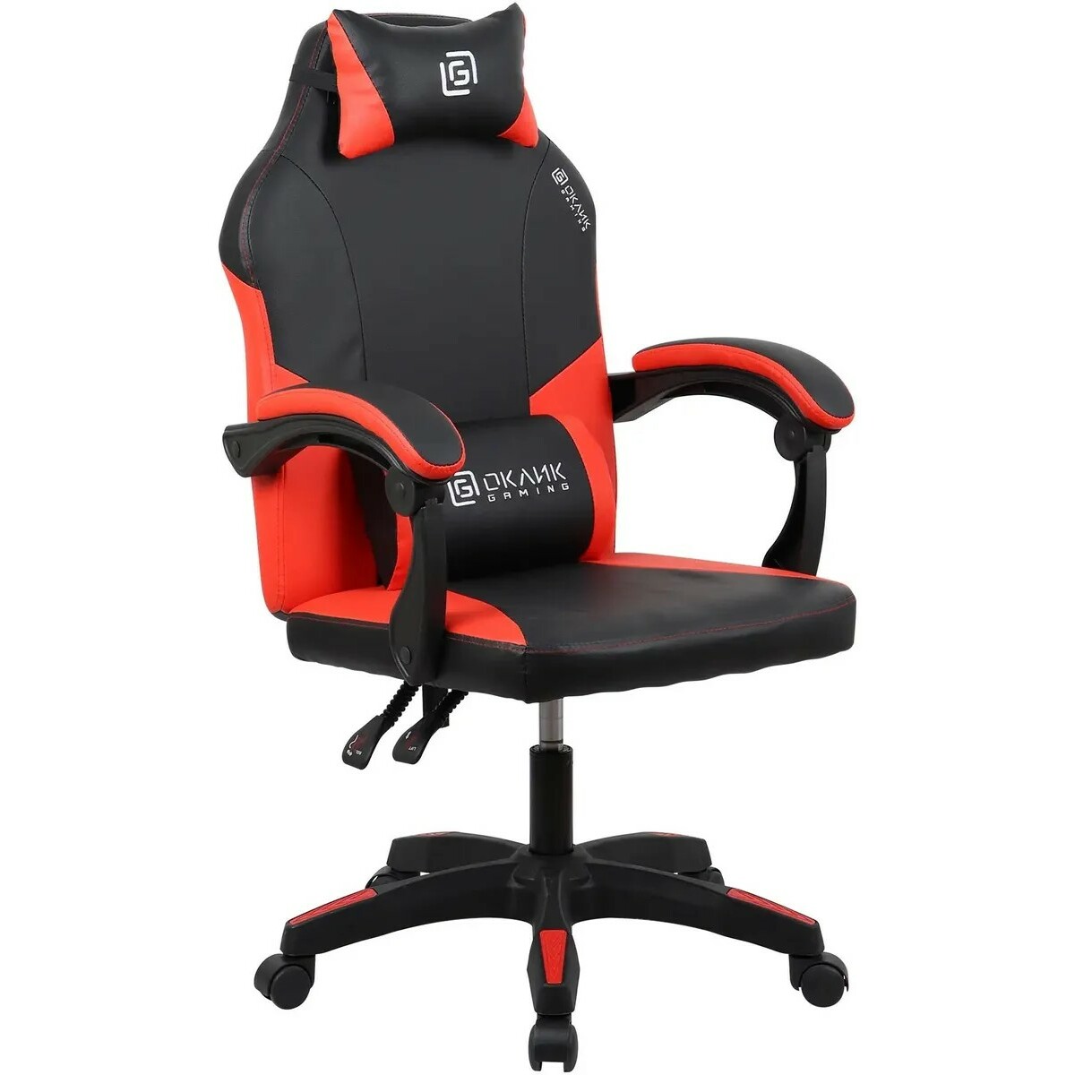 Кресло игровое Oklick Spirit (Цвет: Black/Red)