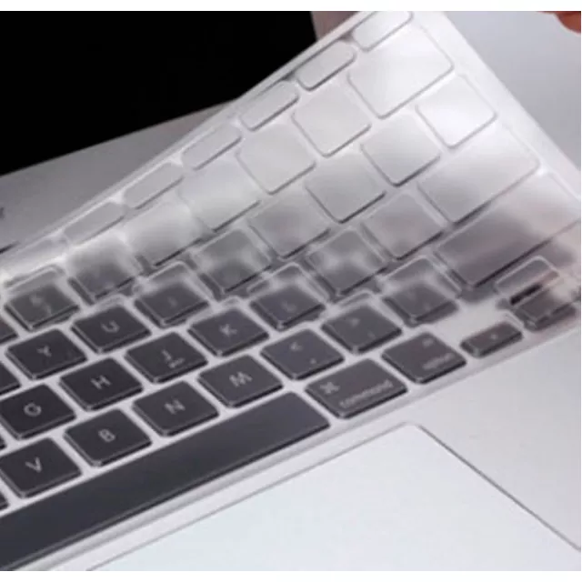 Накладка силиконовая Comma для клавиатуры MacBook Air 13.3 (2018) (Цвет: Clear)