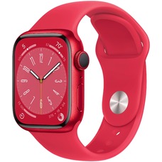 Apple Watch Series 8 45mm Aluminum Case with Sport Band M/L (Цвет: Red)