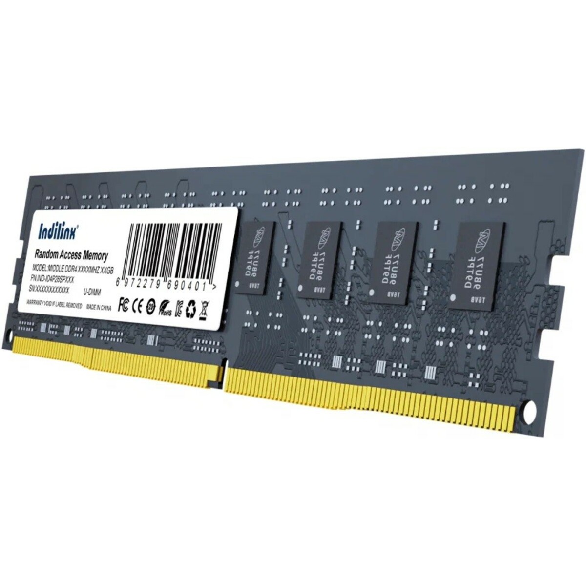 Память DDR4 8Gb 3200Mhz Indilinx IND-ID4P32SP08X 