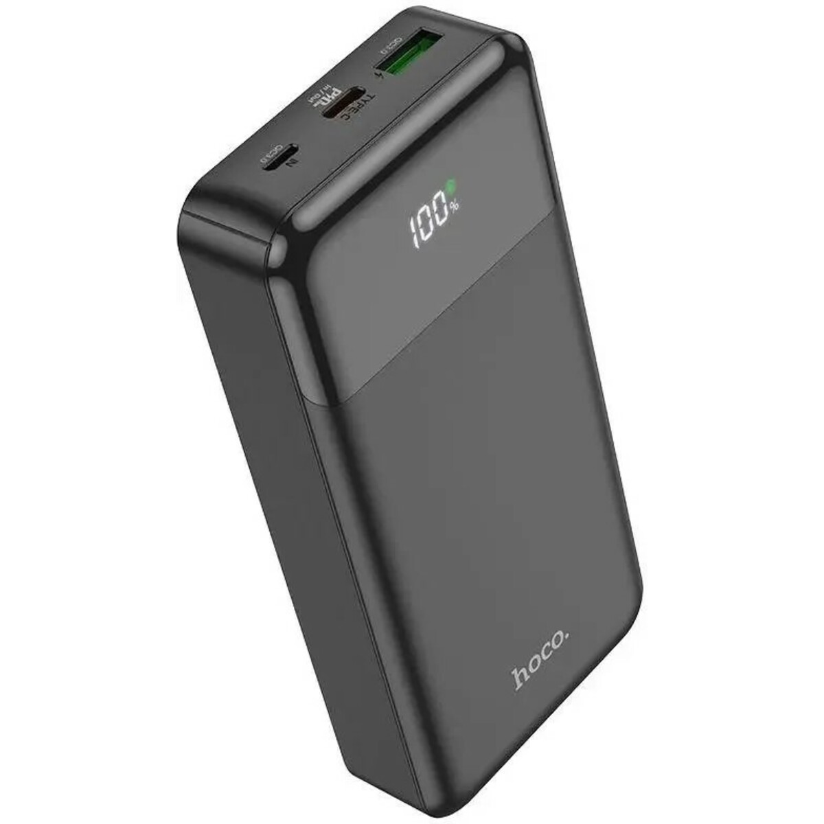 Внешний аккумулятор Hoco J102A Cool figure black 20000mAh, черный 