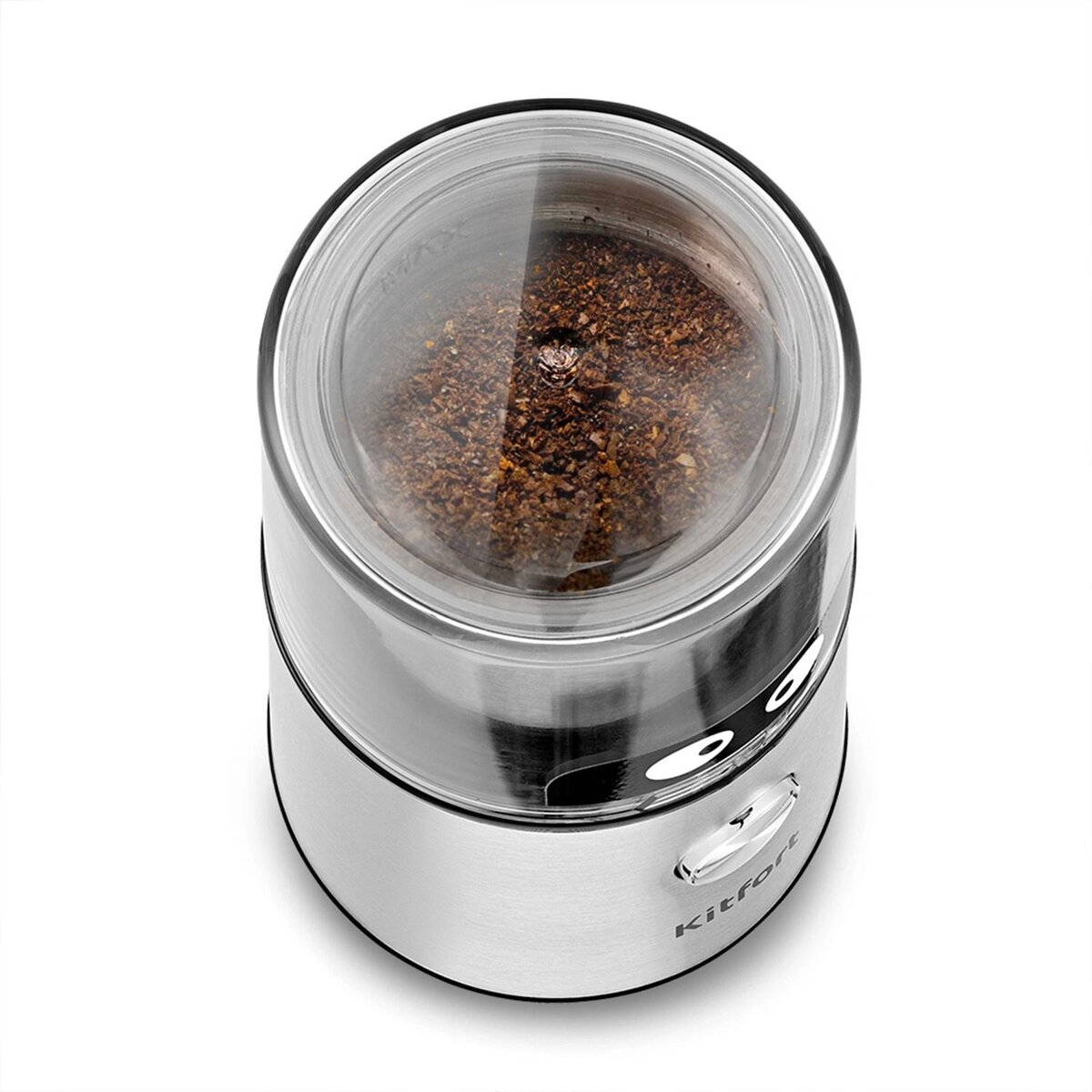 Кофемолка Kitfort КТ-7123 (Цвет: Inox)