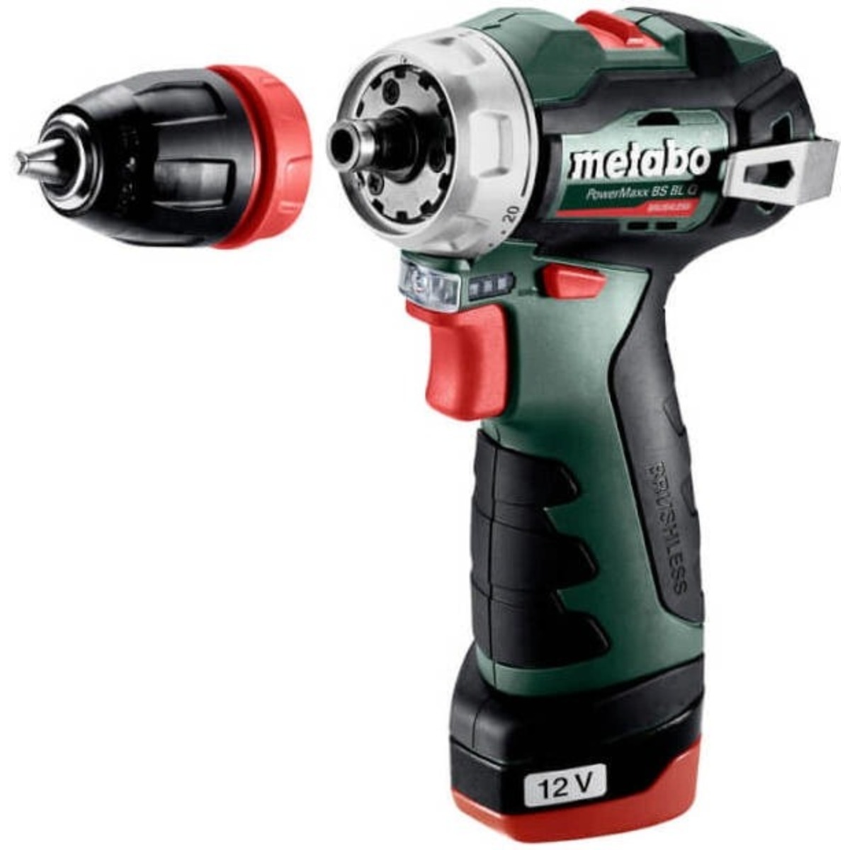 Дрель-шуруповерт Metabo Power Maxx BS BL (Цвет: Green)