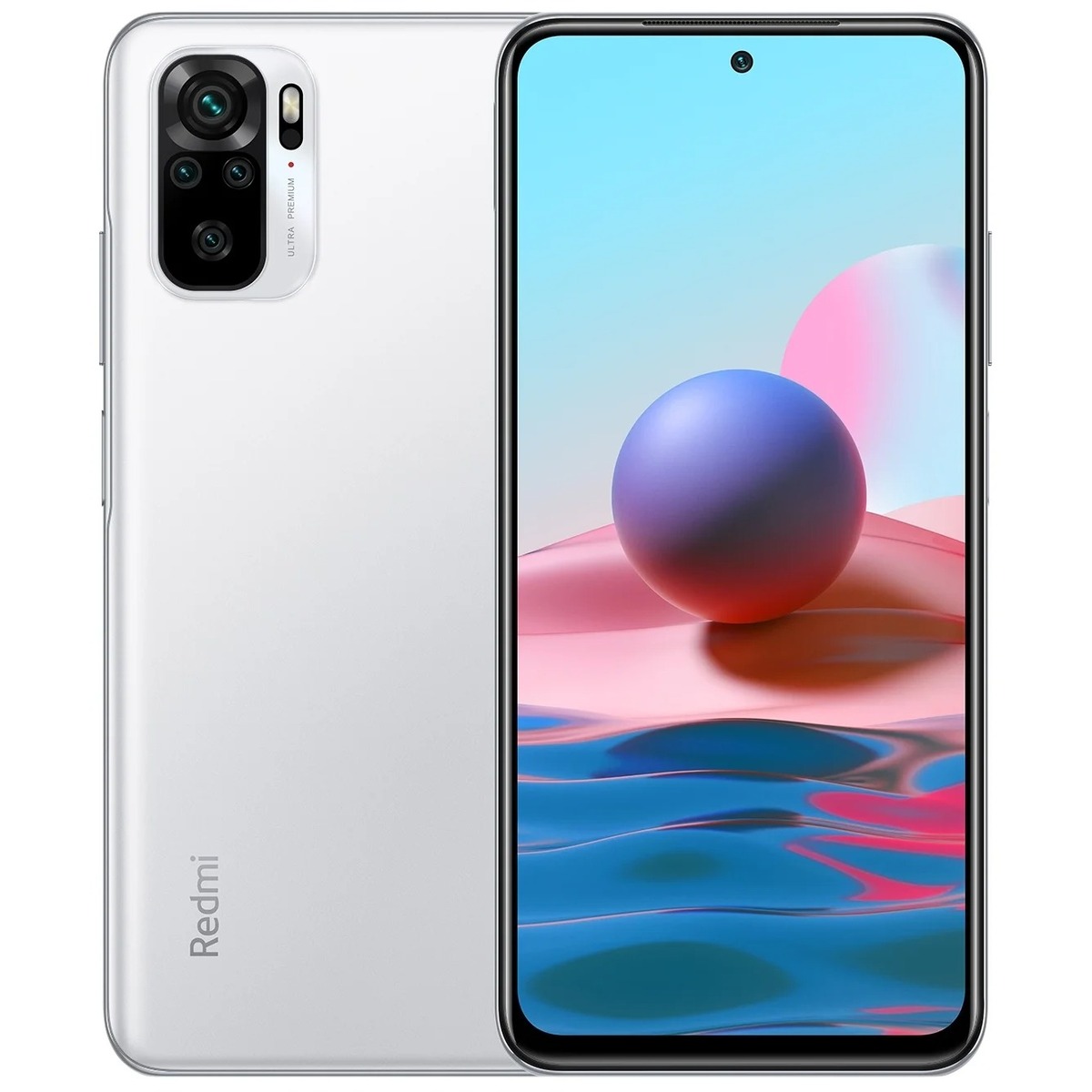 Смартфон Xiaomi Redmi Note 10 4 / 64Gb RU (Цвет: Pebble White)