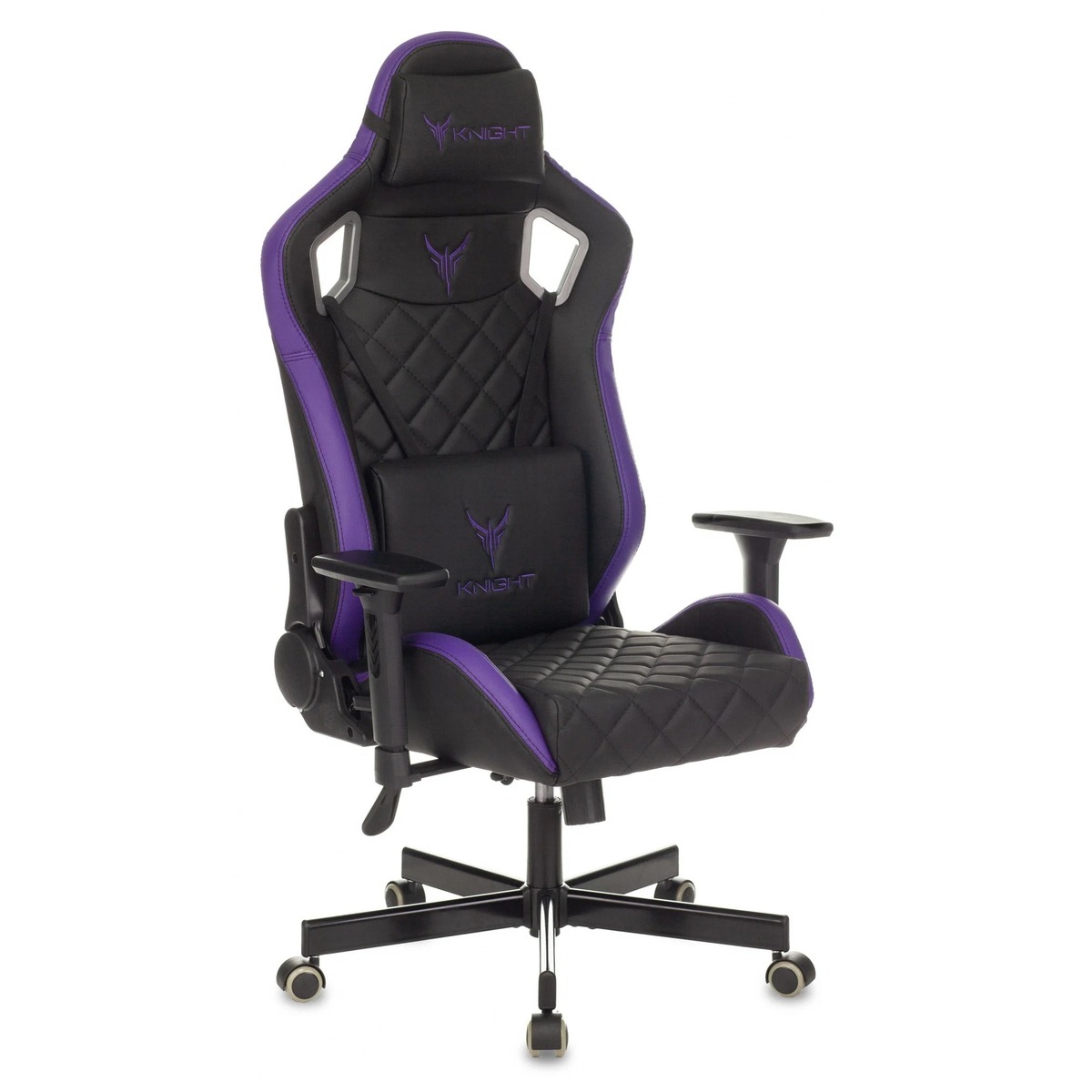 Кресло игровое Knight Outrider (Цвет: Black/Violet)