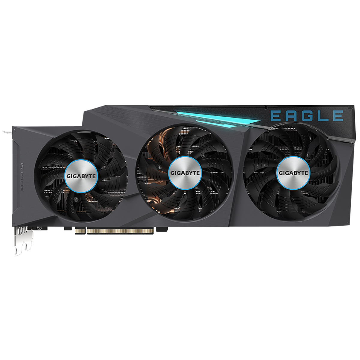 Видеокарта Gigabyte PCI-E 4.0 GV-N308TEAGLE-12GD LHR NVIDIA GeForce RTX 3080TI 12288Mb 384 GDDR6X 1665 / 19000 / HDMIx2 / DPx3 / HDCP Ret