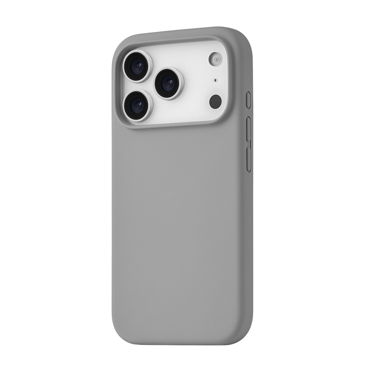Чехол-накладка uBear Touch Mag case для смартфона Apple iPhone 17 Pro (Цвет: Light Grey)