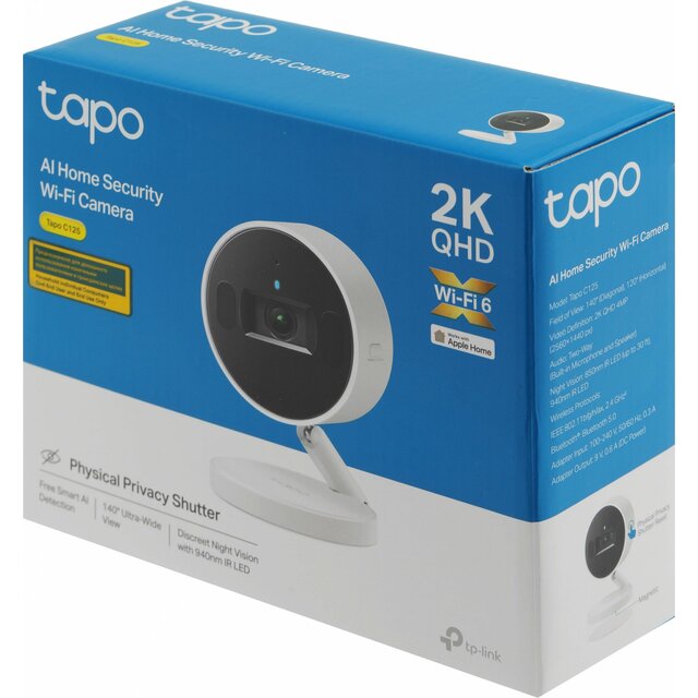 Камера видеонаблюдения IP TP-Link Tapo C125, белый