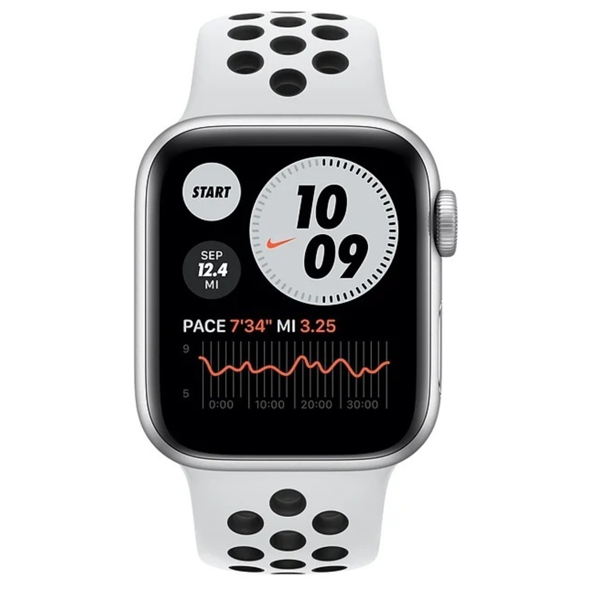 Умные часы Apple Watch SE GPS 40mm Aluminum Case with Sport Band MYYD2RU/A (Цвет: Silver)