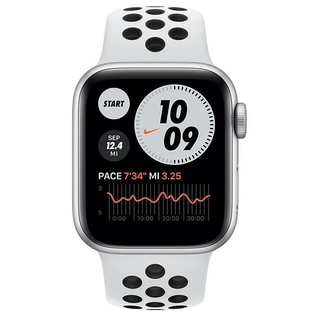 Умные часы Apple Watch SE GPS 40mm Aluminum Case with Sport Band MYYD2RU / A (Цвет: Silver)