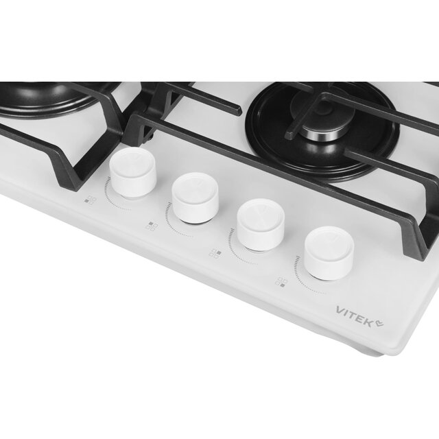 Варочная панель Vitek VGH 6420 WG, белый Варочная панель Vitek VGH 6420 WG, белый