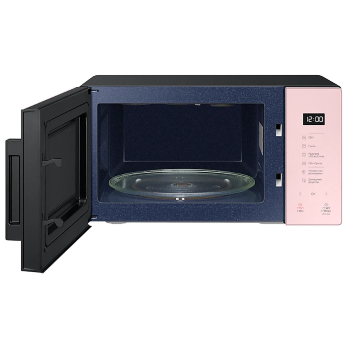 Микроволновая печь Samsung MG23T5018AP / BW (Цвет: Pink)