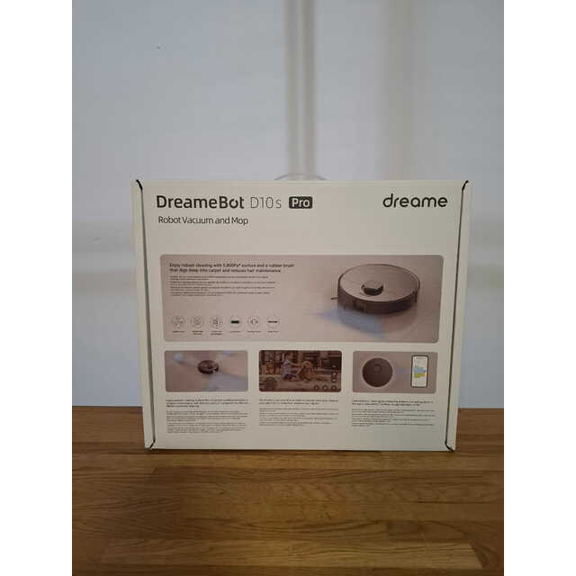 Робот-пылесос Dreame Bot Robot Vacuum and Mop D10s Pro, черный