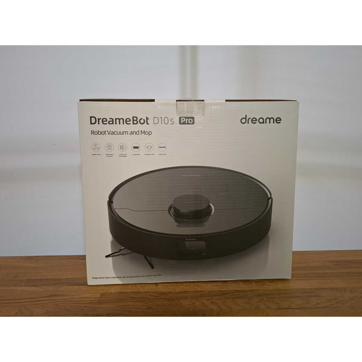 Робот-пылесос Dreame Bot Robot Vacuum and Mop D10s Pro, черный