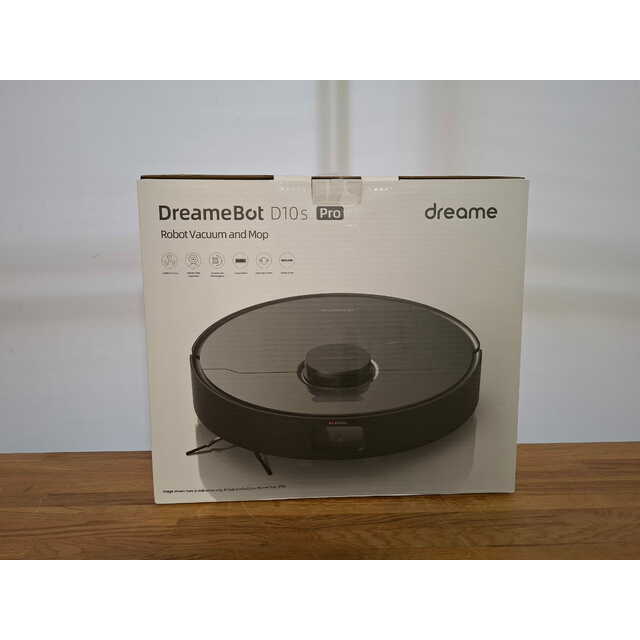 Робот-пылесос Dreame Bot Robot Vacuum and Mop D10s Pro, черный