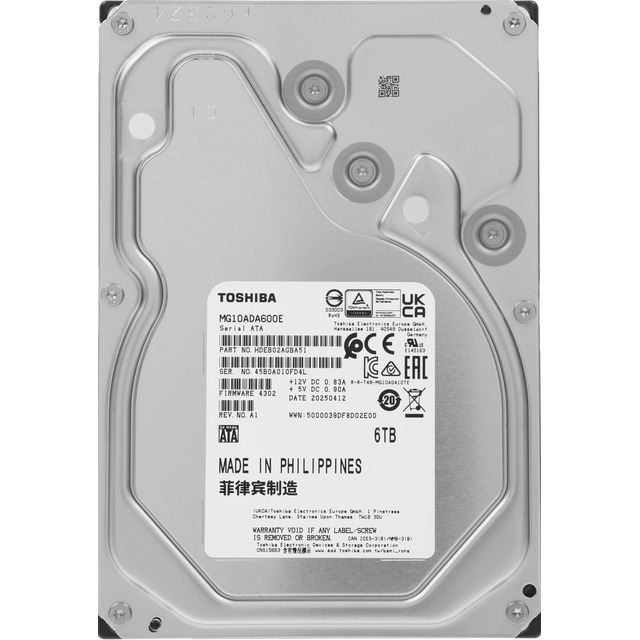 Жесткий диск Toshiba SATA-III 6TB MG10ADA600E