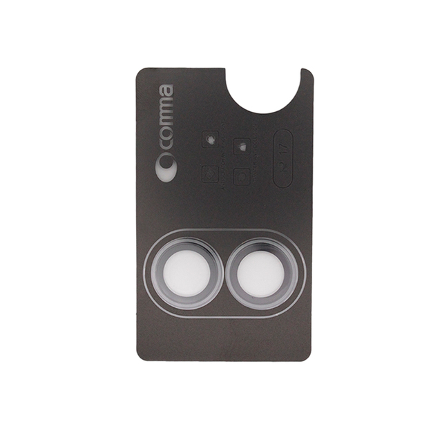 Защитное стекло для камеры Comma Eagle Eyes Series AR Lens Protector для iPhone 17 (Цвет:Black)