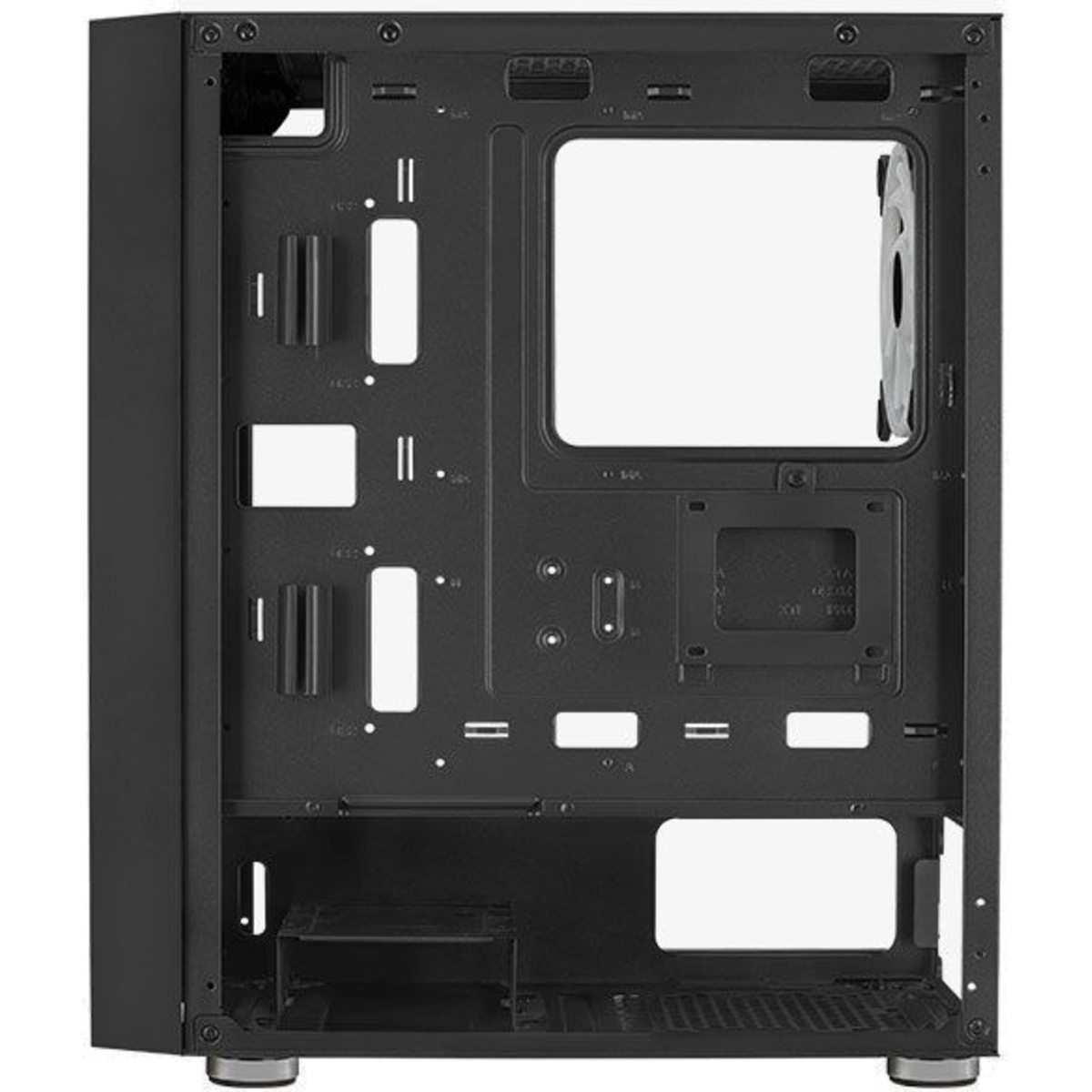 Корпус Aerocool Graphite-G-BK-v2 ATX (Цвет: Black)