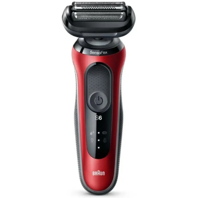 Бритва сетчатая Braun Series 6 61-R1200S (Цвет: Red / Black)