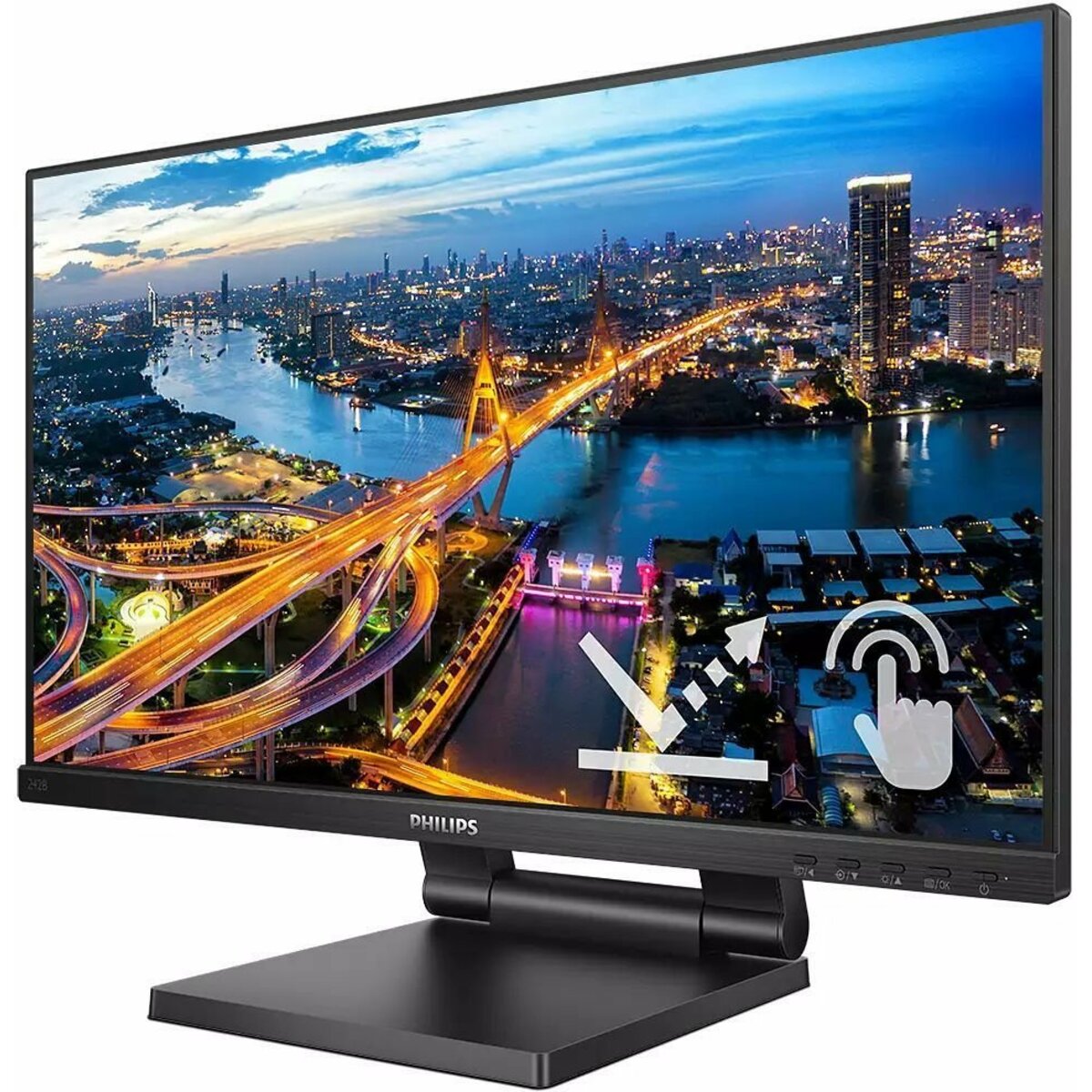 Монитор Philips 24'' 242B1TC, черный