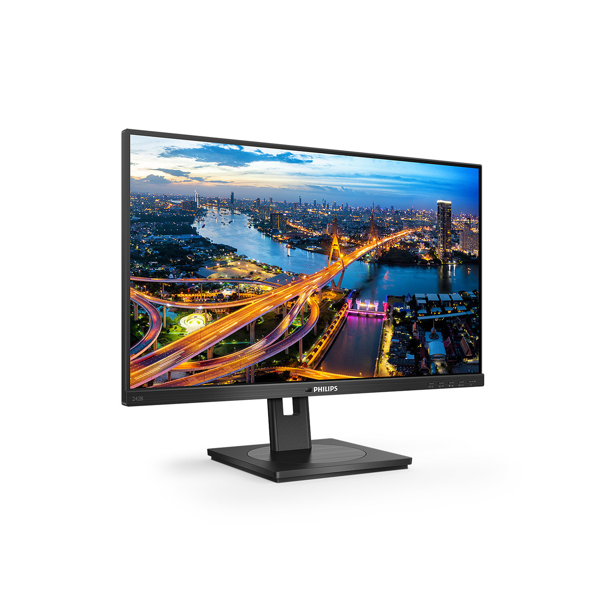 Монитор Philips LCD 23.8'' 242B1V (Цвет: Black)