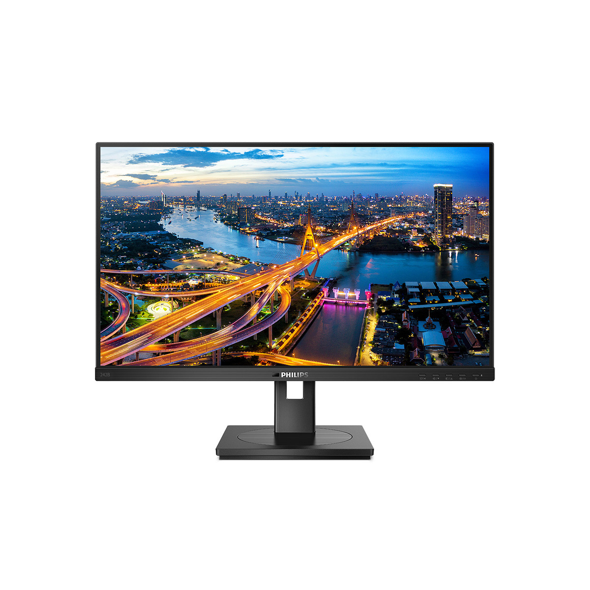 Монитор Philips LCD 23.8'' 242B1V (Цвет: Black)