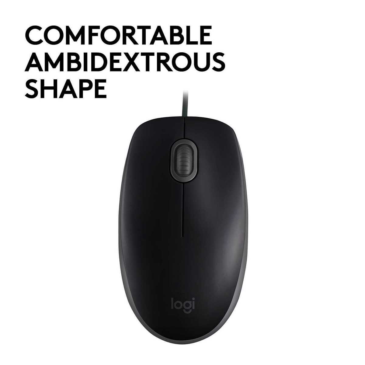 Мышь Logitech B110 SILENT USB (Цвет: Black / Gray)