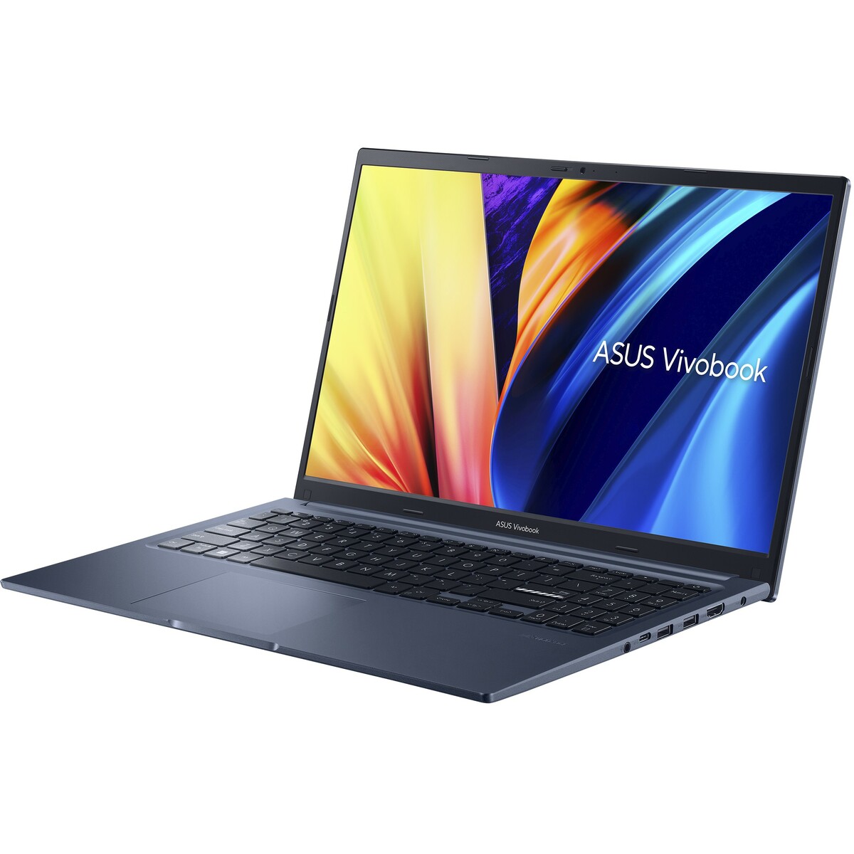 Ноутбук Asus VivoBook X1502ZA-BQ1099 15.6 1920x1080 / Intel Core i7-12700H / RAM 16Гб / SSD 512Гб / Intel Iris X Graphics / ENG|RUS / DOS темно-синий 