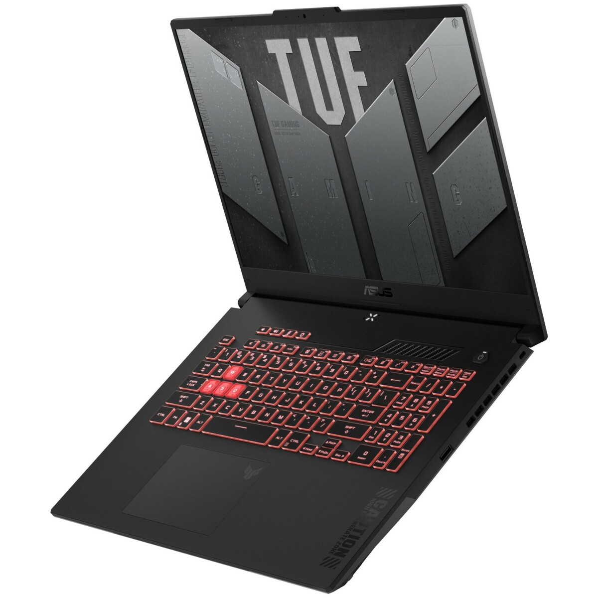 Ноутбук Asus TUF Gaming A17 FA507NU-HX023 17.3 1920x1080 / AMD Ryzen 7 7735HS / RAM 16Гб / SSD 512Гб / RTX 4050 6Гб / ENG|RUS / DOS серый 