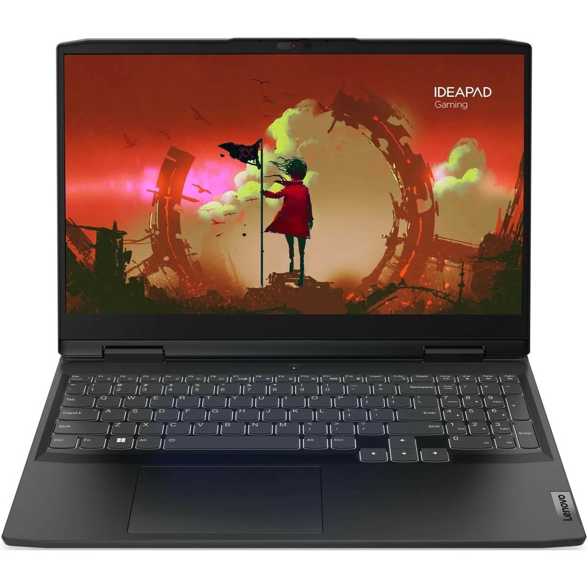 Ноутбук Lenovo IdeaPad Gaming 3 15ARH7 15.6 1920x1080 / AMD Ryzen 5 7535HS / RAM 16Гб / SSD 512Гб / RTX 4050 6Гб / ENG|RUS / DOS Onyx Grey 