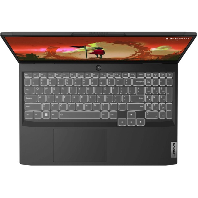 Ноутбук Lenovo IdeaPad Gaming 3 15ARH7 15.6 1920x1080/AMD Ryzen 5 7535HS/RAM 16Гб/SSD 512Гб/RTX 4050 6Гб/ENG|RUS/DOS Onyx Grey 