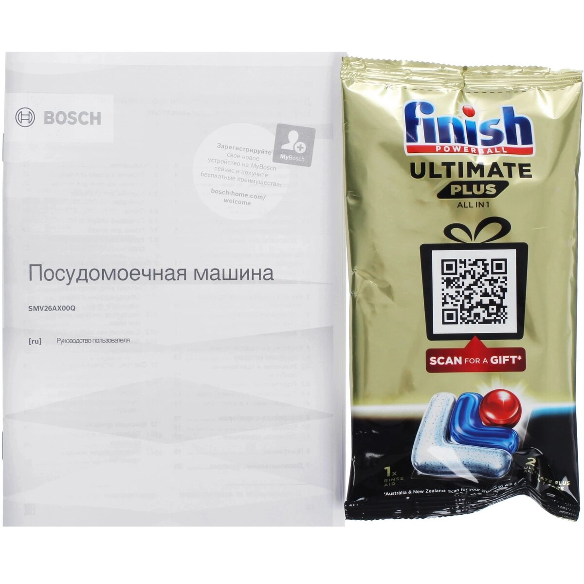 Посудомоечная машина Bosch SMV26AX00Q (Цвет: Inox)