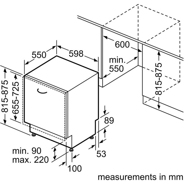 Посудомоечная машина Bosch Serie 2 SMV26DX00T (Цвет: Inox)