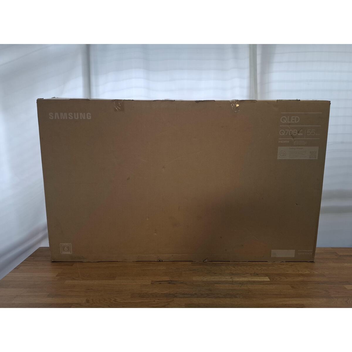 Телевизор Samsung 55" QE55Q70BAUXCE, черный