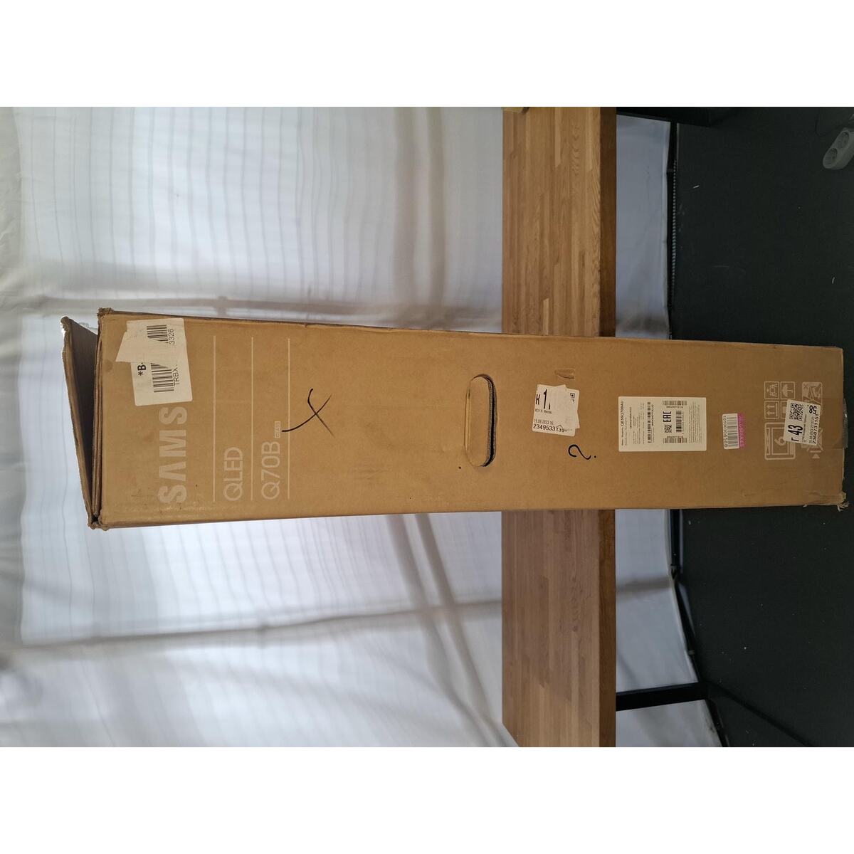 Телевизор Samsung 55" QE55Q70BAUXCE, черный