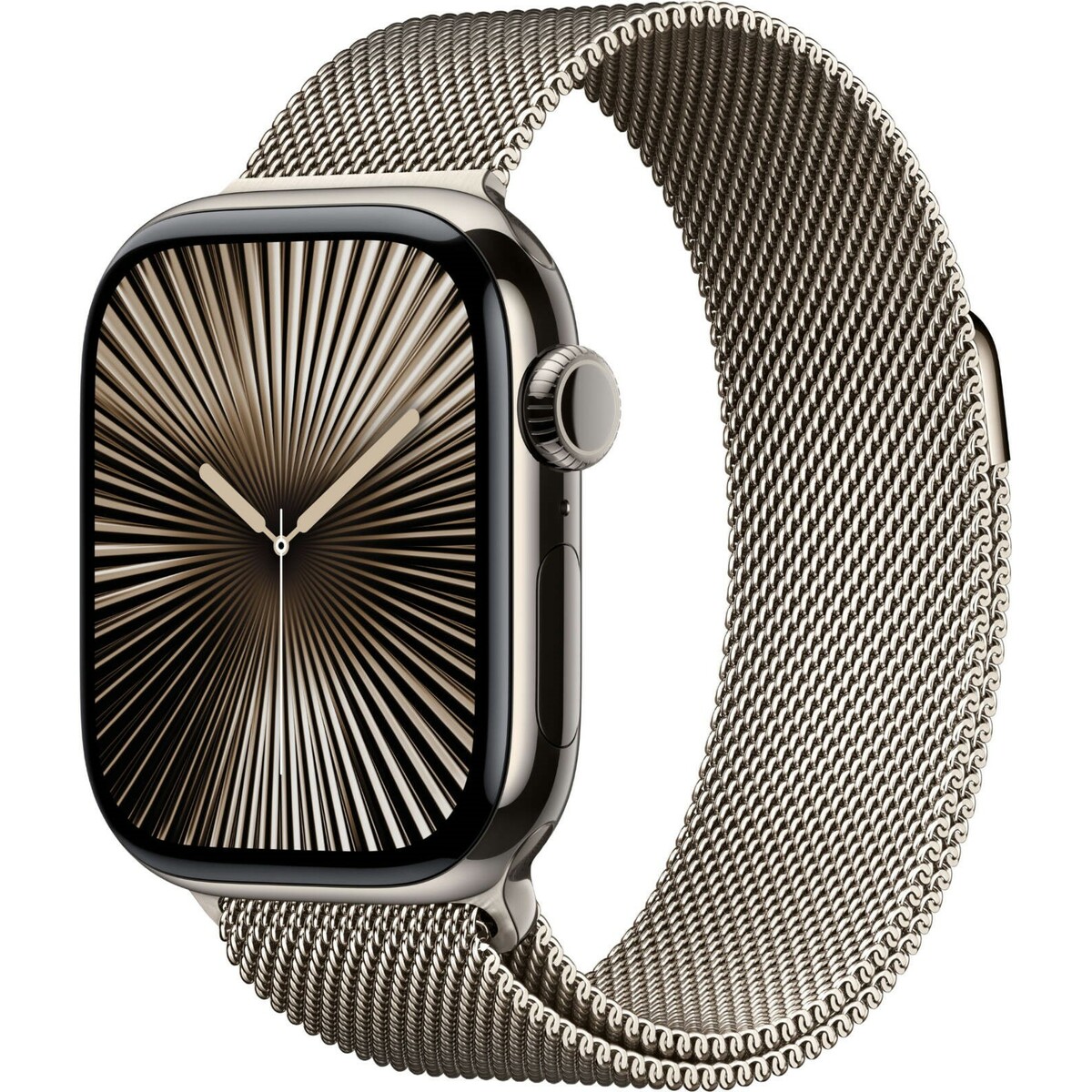 Умные часы Apple Watch Series 10 42mm Titanium Case with Milanese Loop (Цвет: Natural)