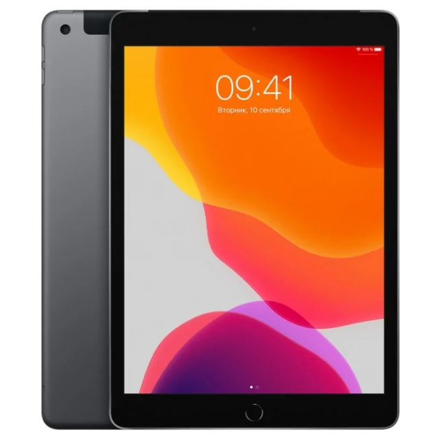 Планшет Apple iPad (2019) 128Gb Wi-Fi + Cellular MW6E2RU / A (Цвет: Space Gray)